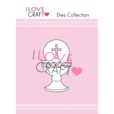D034 METAL DIE- CHALICE AND HOST