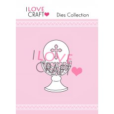 D035 METAL DIE- CHALICE AND HOST