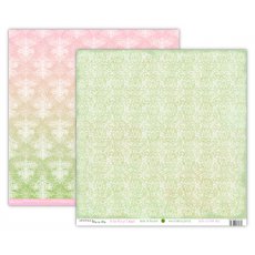 UHK-AV-DBD-SM04 AVONLEA-SUMMER-WHITE WAY OF DELIGHT-DOUBLE-SIDED PAPER SET 30.5 x 30.5 cm