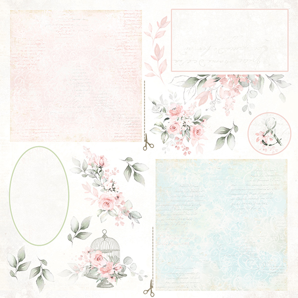CP-DC09 One-sided paper-elements-Craft & You Design 30.5x30.5 Dream Ceremony