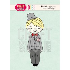 CW078 METAL DIE-GROOM-Craft&You Design
