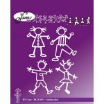 BLD1185 Dies By Lene- Matchstick Kids