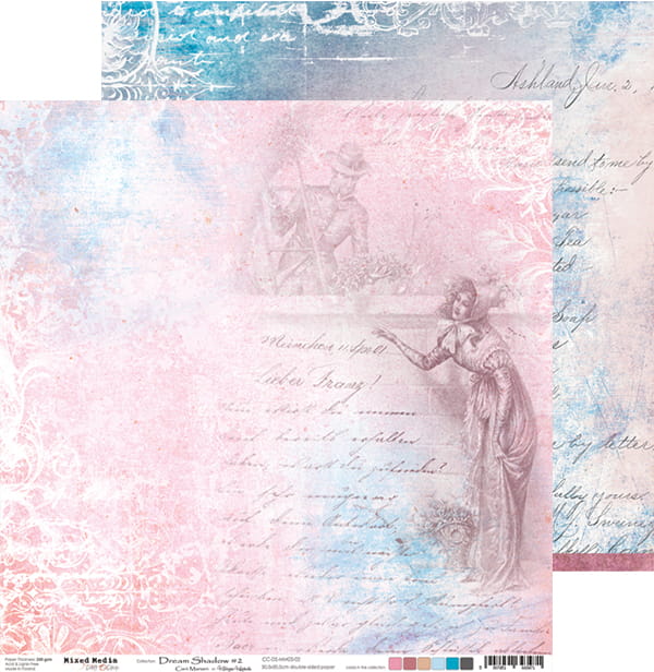 CC-DS-MM03-02 DREAM SHADOW - 02 - A DOUBLE-SIDED PAPER 30,5X30,5CM