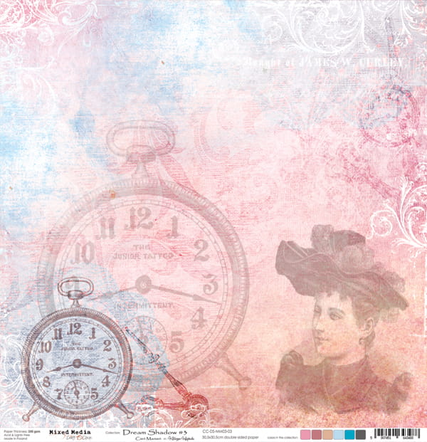 CC-DS-MM03-03 DREAM SHADOW - 03 - A DOUBLE-SIDED PAPER 30,5X30,5CM