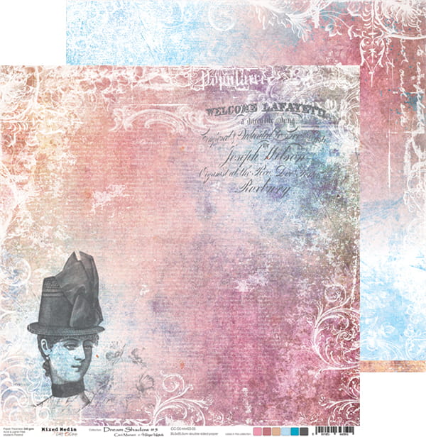 CC-DS-MM03-05 DREAM SHADOW - 05 - A DOUBLE-SIDED PAPER 30,5X30,5CM