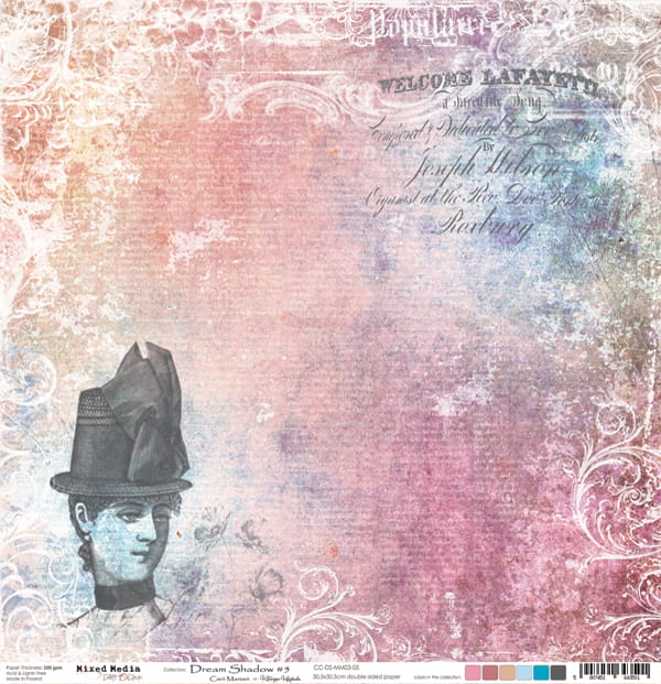 CC-DS-MM03-05 DREAM SHADOW - 05 - A DOUBLE-SIDED PAPER 30,5X30,5CM