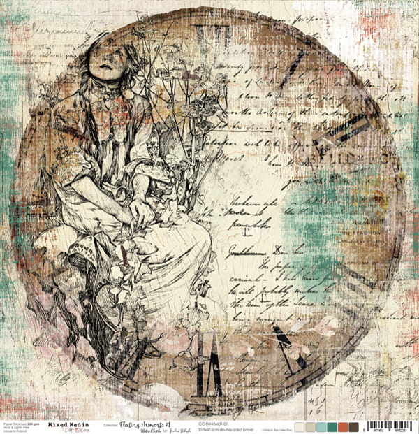 CC-FM-MM01-01 FLEETING MOMENTS - 01 - A DOUBLE-SIDED PAPER 30,5X30,5CM