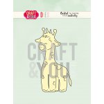 CW086 WYKROJNIK-Giraffe-Craft&You Design