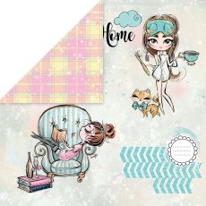 CP-SAH01 Double-sided paper Craft & You Design 30.5x30.5 Stay at Home 01