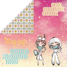 CP-SAH02 Double-sided paper Craft & You Design 30.5x30.5 Stay at Home 02