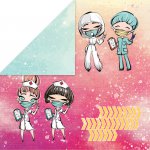 CP-SAH04 Double-sided paper Craft & You Design 30.5x30.5 Stay at Home 04