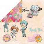 CP-SAH06 Double-sided paper Craft & You Design 30.5x30.5 Stay at Home 06