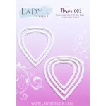 LE-FL003 Die-Flower 003 -Lady E Design