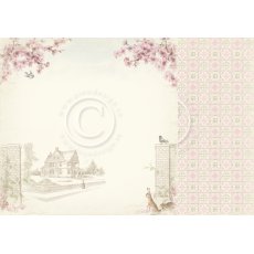 PD32001 Double-sided paper 30,5x30,5cm-Cherry Blossom Lane