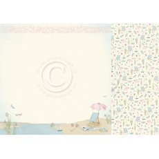 PD16001 Double-sided paper 30,5x30,5cm-Seaside Stories