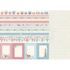 PD16011 Double-sided paper 30,5x30,5cm-Seaside Stories