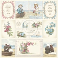 PD1635 One-sided paper 30,5x30,5cm-Seaside Stories I-Images from the Past