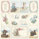 PD1635 One-sided paper 30,5x30,5cm-Seaside Stories I-Images from the Past