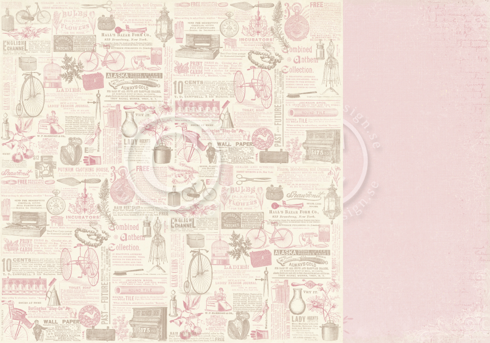 PD32010 Double-sided paper 30,5x30,5cm-Cherry Blossom Lane