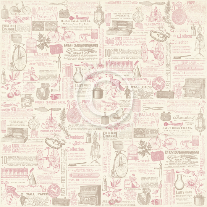 PD32010 Double-sided paper 30,5x30,5cm-Cherry Blossom Lane