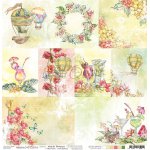 CC-PL-WB-F12 WARM BREEZE - A SHEET WITH DECORATIVE CARDS