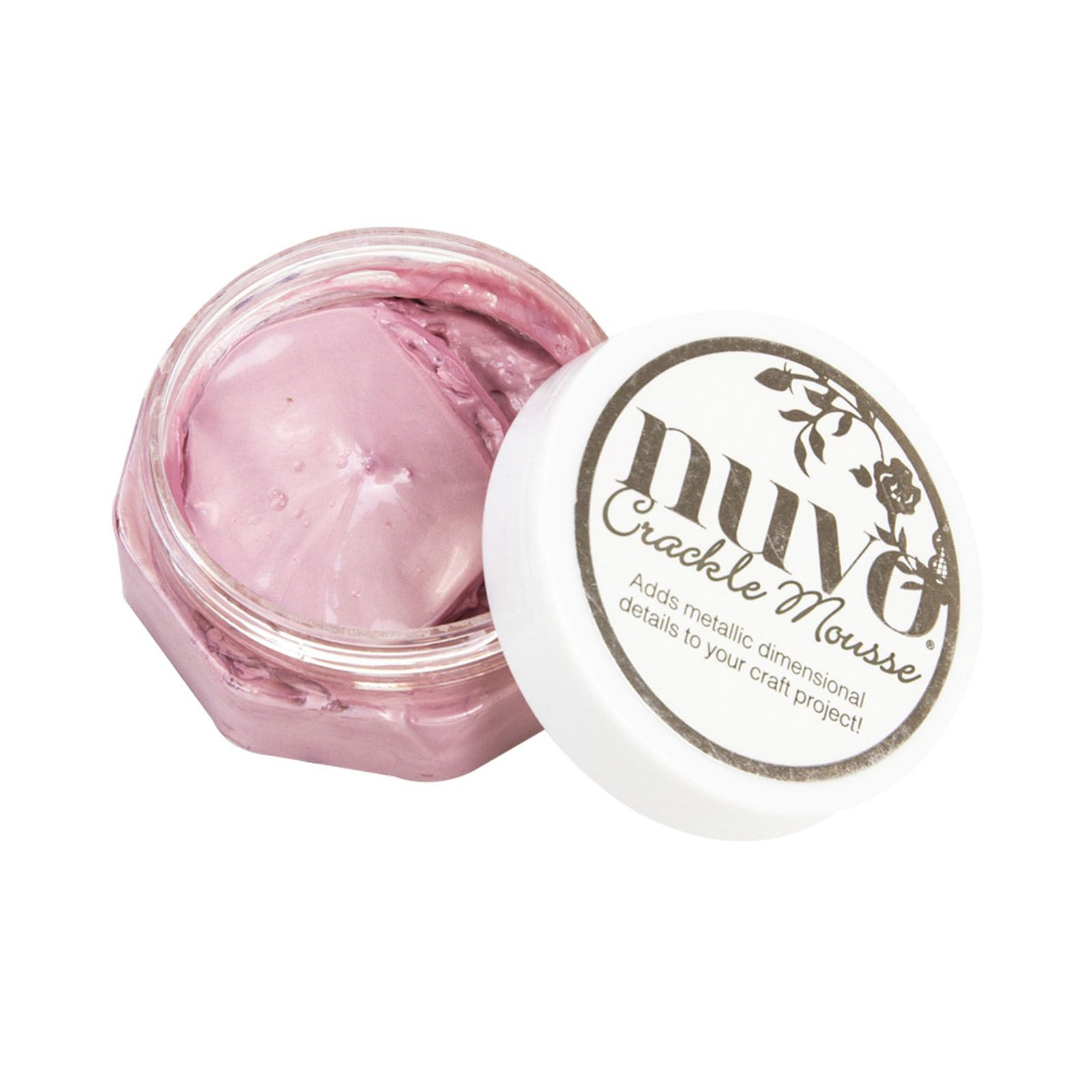1392N Mus Nuvo Crackle Mousse Pink Gin