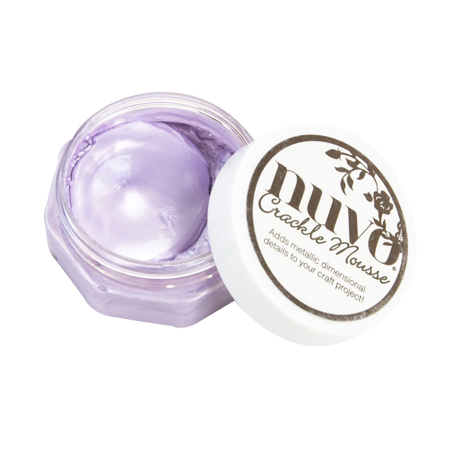 1393N Mus Nuvo Crackle Mousse Misty Mauve