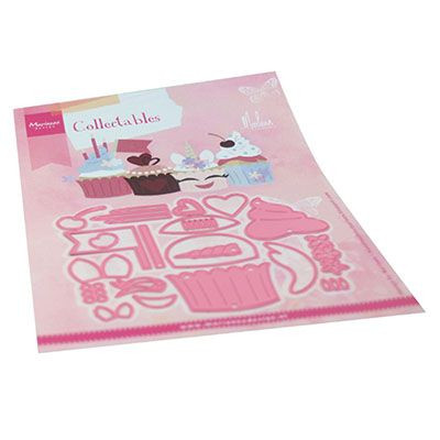 COL1481 Metal Die Marianne Design - Collectables - Cupcakes by Marleen