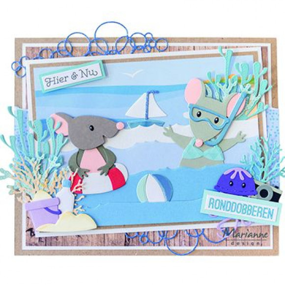 COL1483 Metal Die Marianne Design - Collectables - Eline's beach outfits