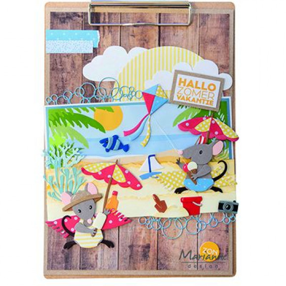 COL1483 Metal Die Marianne Design - Collectables - Eline's beach outfits