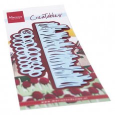 LR0653 Metal Die Marianne Design - CreaTables - Tulip border