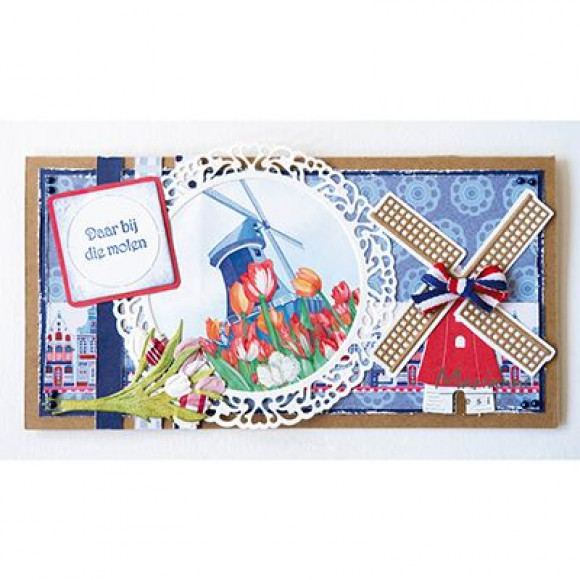 LR0654 Metal Die Marianne Design - CreaTables - Tulip doily