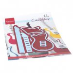LR0657 Metal Die Marianne Design - CreaTables - Guitar by Marleen