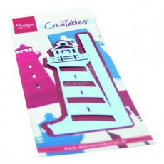 LR0661 Metal Die Marianne Design - CreaTables -  gate folding die light house
