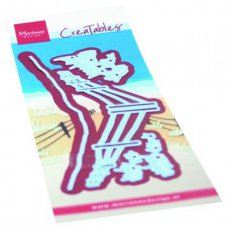 LR0663 Metal Die Marianne Design - CreaTables - Creatables sandy path