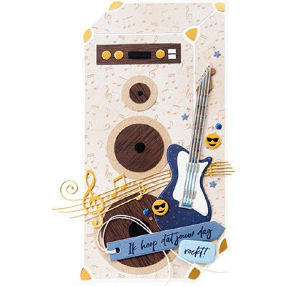 PS8062 Mask - Marianne Design - Music Speaker by Marleen