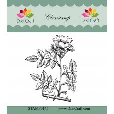 STAMP0145 Stemple Dixi Craft - Botanical Collection-róża 3