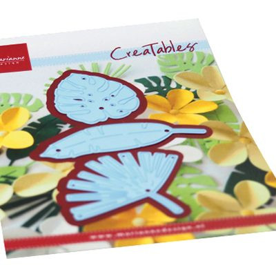 LR0667 Metal Die Marianne Design - CreaTables -tropical leaves