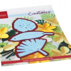 LR0667 Metal Die Marianne Design - CreaTables -tropical leaves
