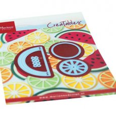 LR0668 Metal Die Marianne Design - CreaTables-fruit