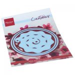 LR0672 Metal Die Marianne Design -round box & flower