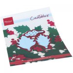 LR0675 Metal Die Marianne Design - holly leaves