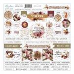 MT-FAL-10PL FALL FESTIVAL- 30.5x30.5cm cardboard stickers