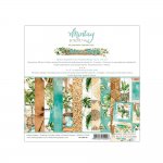MT-URB-08 URBAN JUNGLE- MINTAY pad of paper 15.2x15.2cm