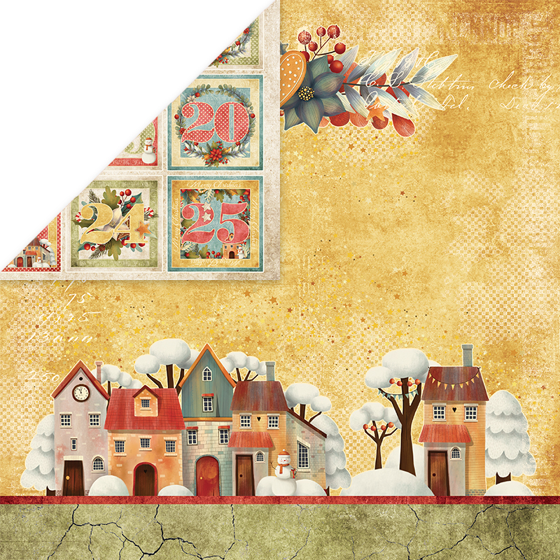 CP-CC03 Double-sided paper Craft & You Design 30.5x30.5 COLORS of CHRISTMAS 03