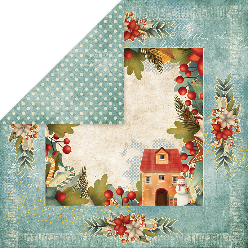 CP-CC04 Double-sided paper Craft & You Design 30.5x30.5 COLORS of CHRISTMAS 04