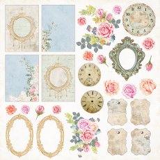CP-GWW07 One-sided paper-elements-Craft & You Design 30.5x30.5 GONE WITH THE WIND 07