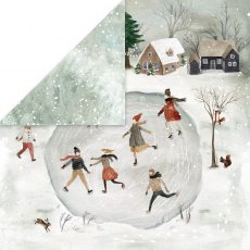 CP-WH04 Double-sided paper Craft & You Design 30.5x30.5 WINTER HOLIDAY 04