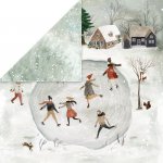 CP-WH04 Double-sided paper Craft & You Design 30.5x30.5 WINTER HOLIDAY 04