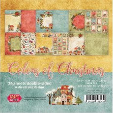 CPB-CC15 Block 15x15 Craft&You Design-COLORS of CHRISTMAS